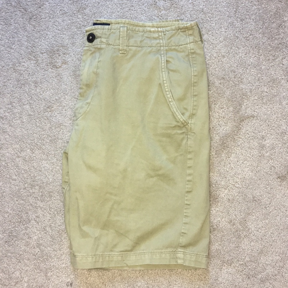 Khaki Classic Fit American Eagle Shorts